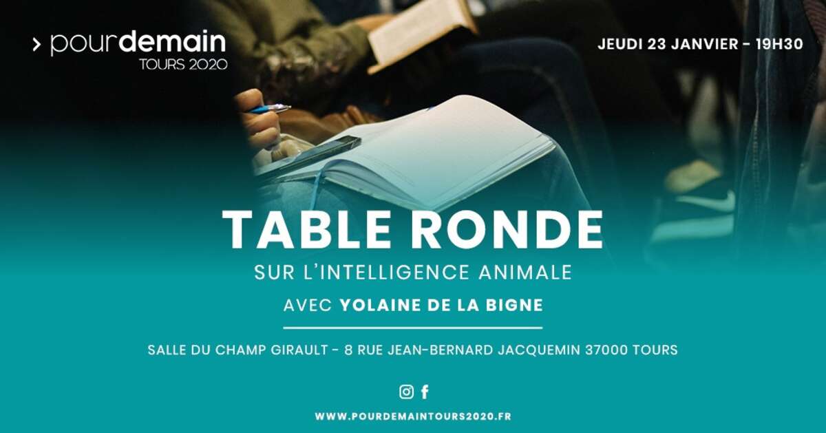 Photo de l'événement Table ronde sur l'intelligence animale à Salle du Champ Girault