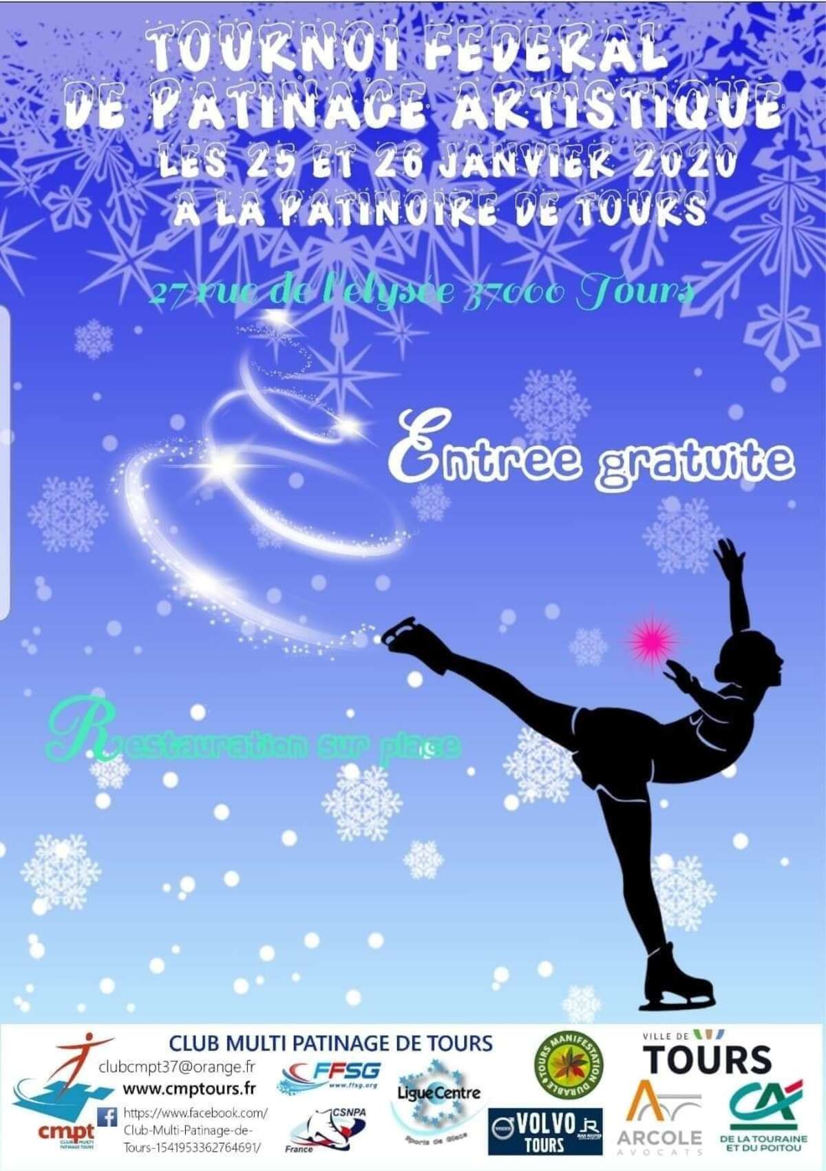 Photo de l'événement Tournoi Fédéral de Tours à Patinoire de Tours