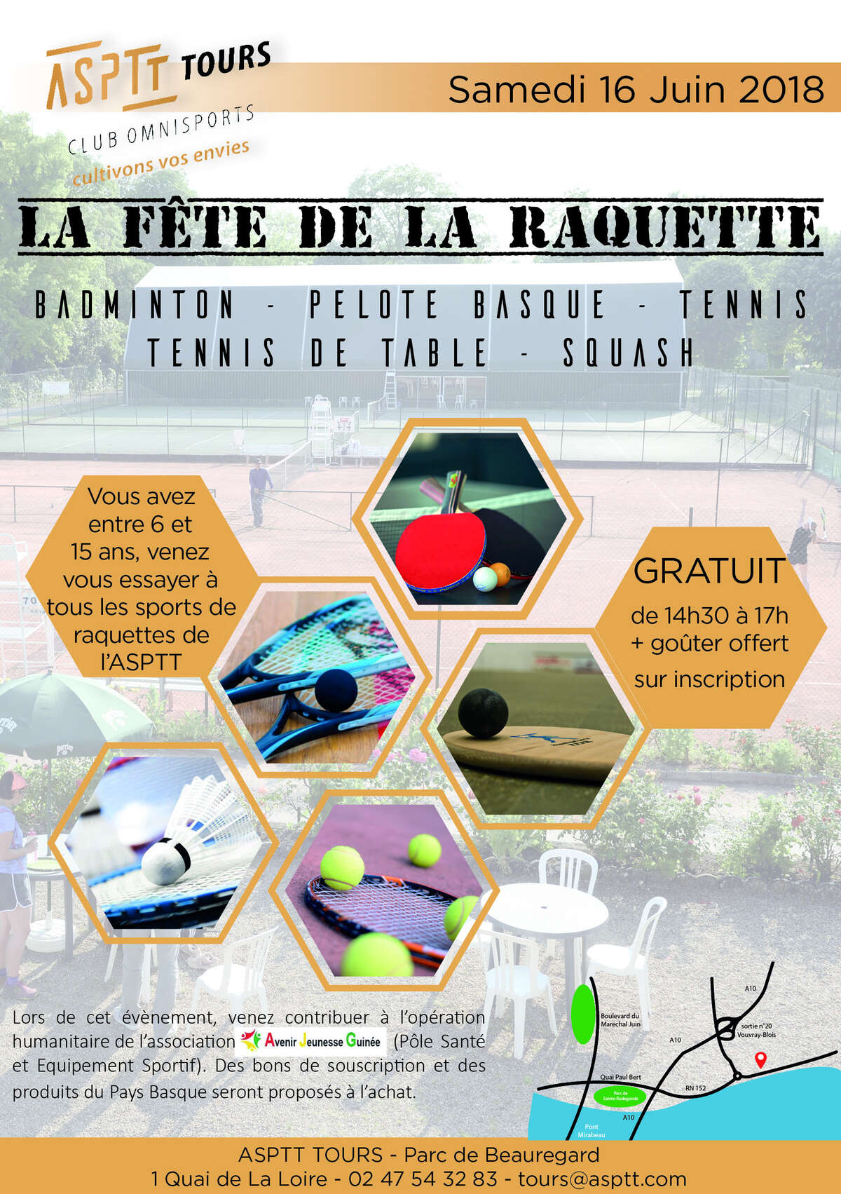 Illustration Fête de la raquette
