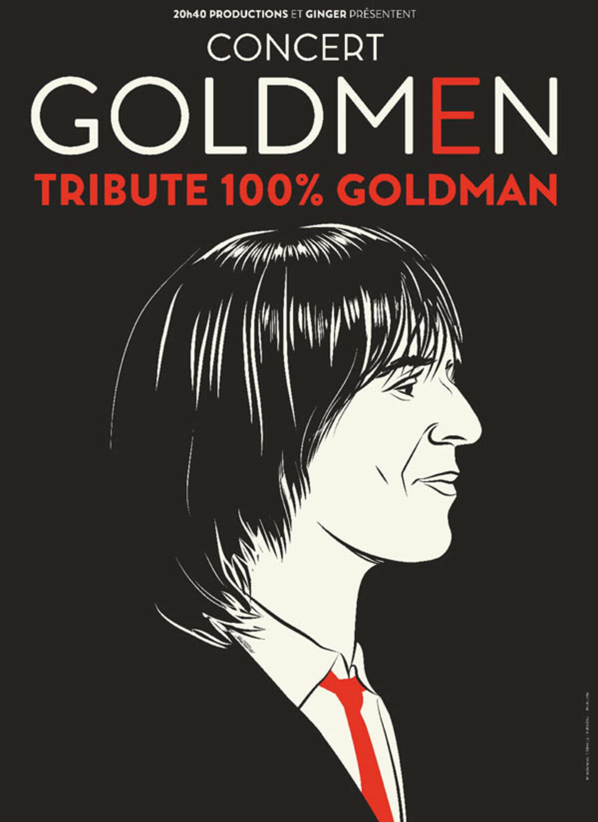 Photo de l'événement Goldmen - Tribute 100% Goldman à L'Escale