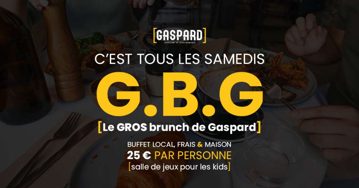 Photo de l'événement Le GROS brunch de Gaspard à GASPARD