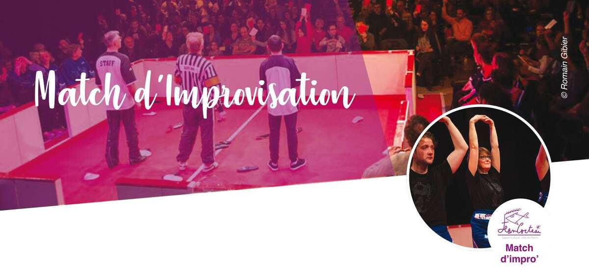 Photo de l'événement Match d'Improvisation à Espace Jean Cocteau