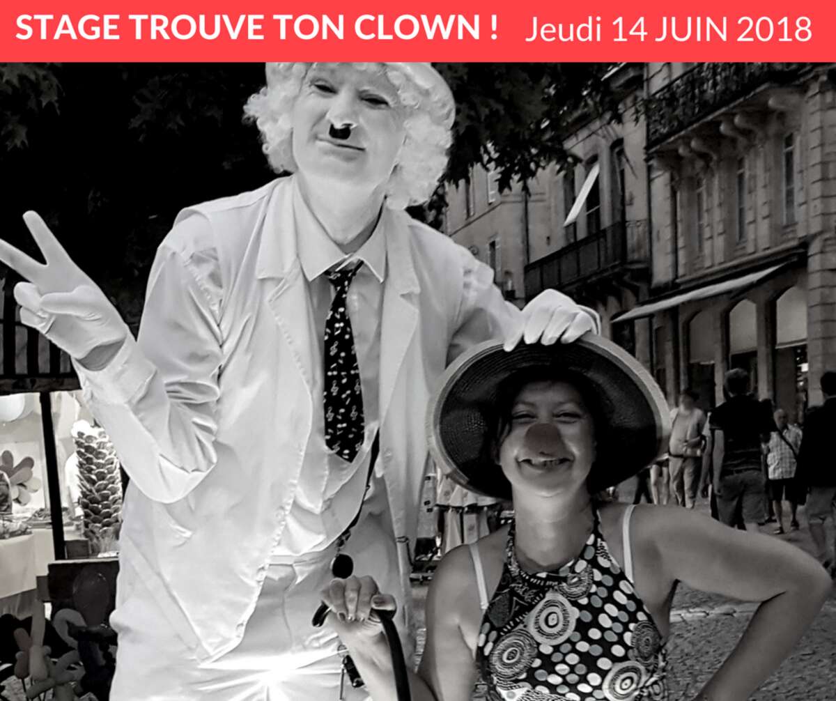 Illustration Stage théâtre " Trouve ton clown