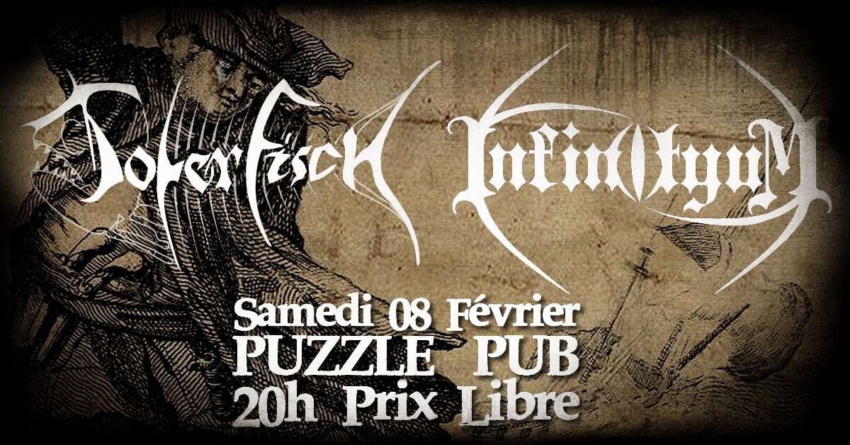 Illustration Concert Toter Fisch + Infinityum