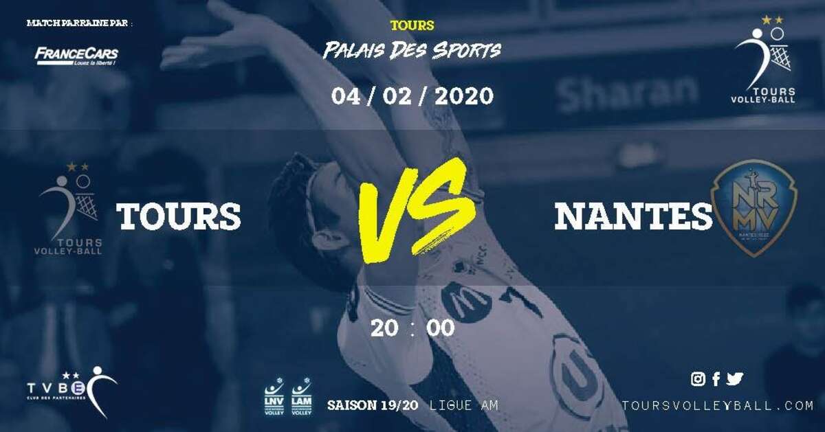 Photo de l'événement Tours VS Nantes (LAM) à Tours Volley Ball