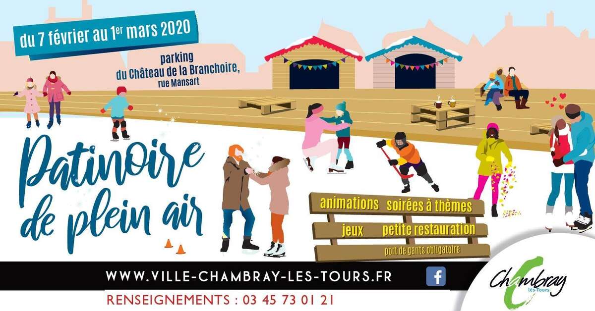 Photo de l'événement Inauguration de la Patinoire de plein air à Parking de la Branchoire