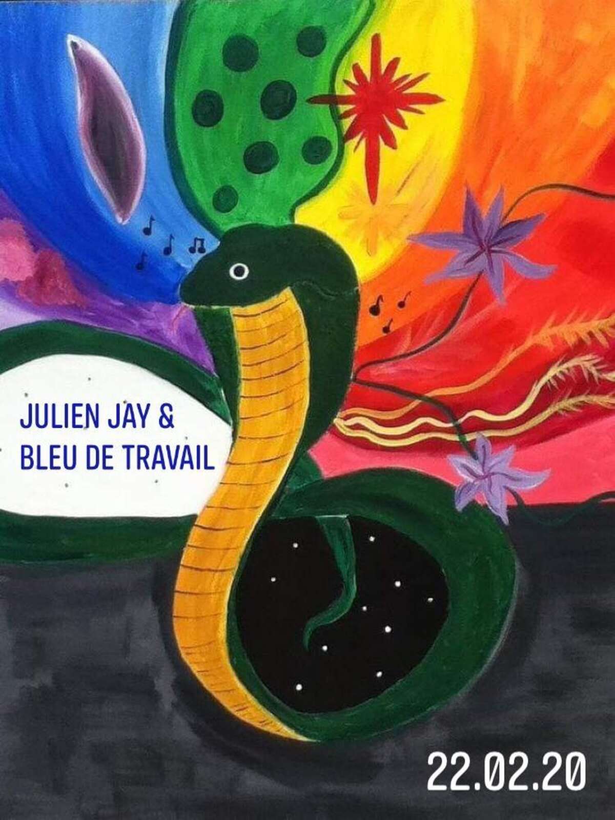Photo de l'événement Julien Jay & Bleu de Travail au SV à Le Serpent Volant Tours