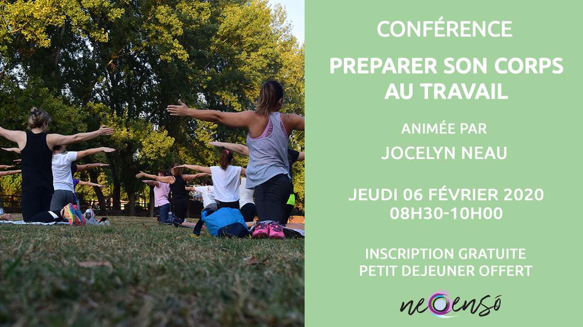 Illustration Conférence - Préparer son corps au travail