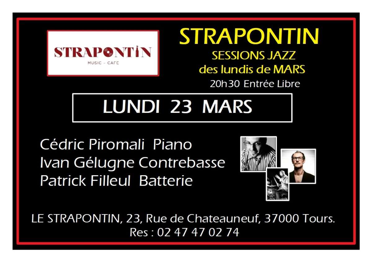 Photo de l'événement Concert au Strapontin du jazz session trio 20h30 Entrée Libre à STRAPONTIN CAFE