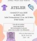 Miniature de l'événement Atelier " tri des habits"
