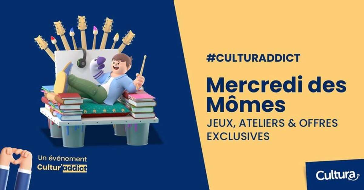 Photo de l'événement Mercredi en folie à Cultura