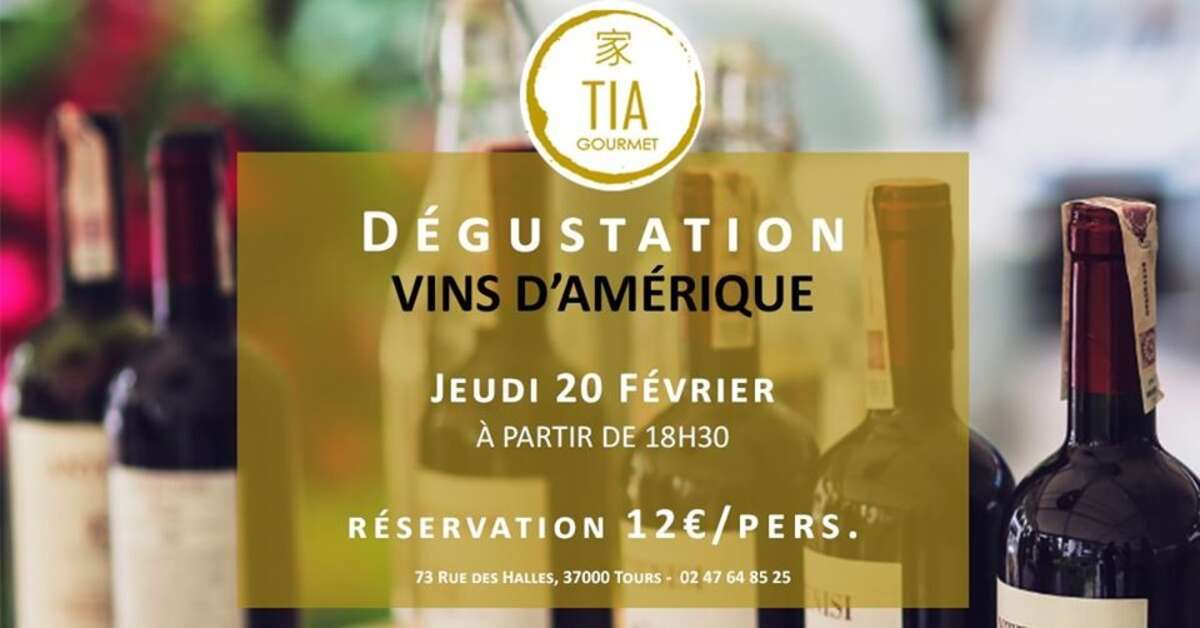 Photo de l'événement Dégustation de vins d'Amérique à Tia Gourmet