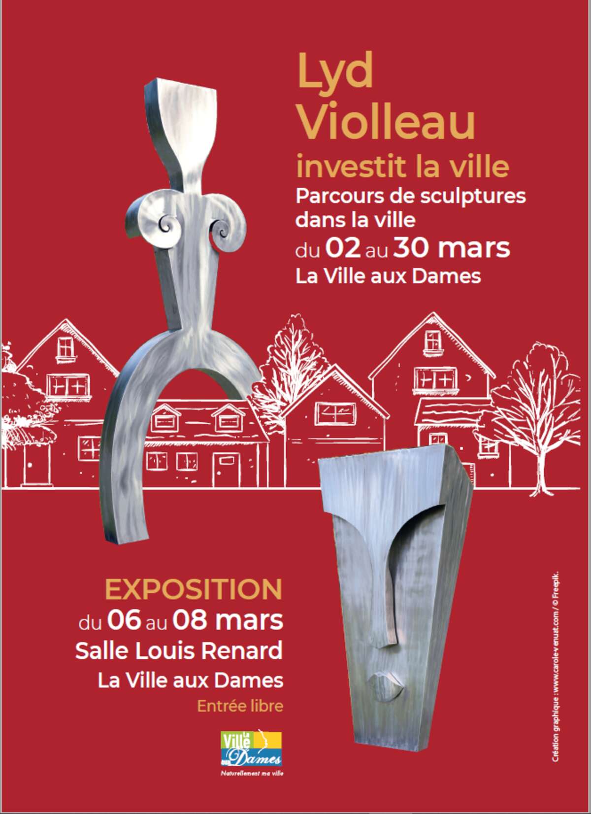 Illustration Lyd Violleau investit la ville