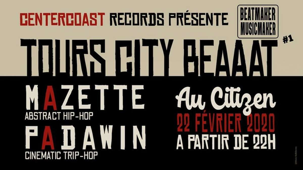 Photo de l'événement TOURS City Beaaat #1 à Citizen Bar
