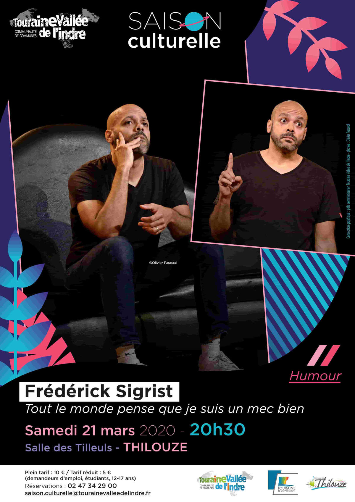 Photo de l'événement Frédéric Sigrist - Tout le monde pense que je suis un mec bien à Salle des Tilleuls