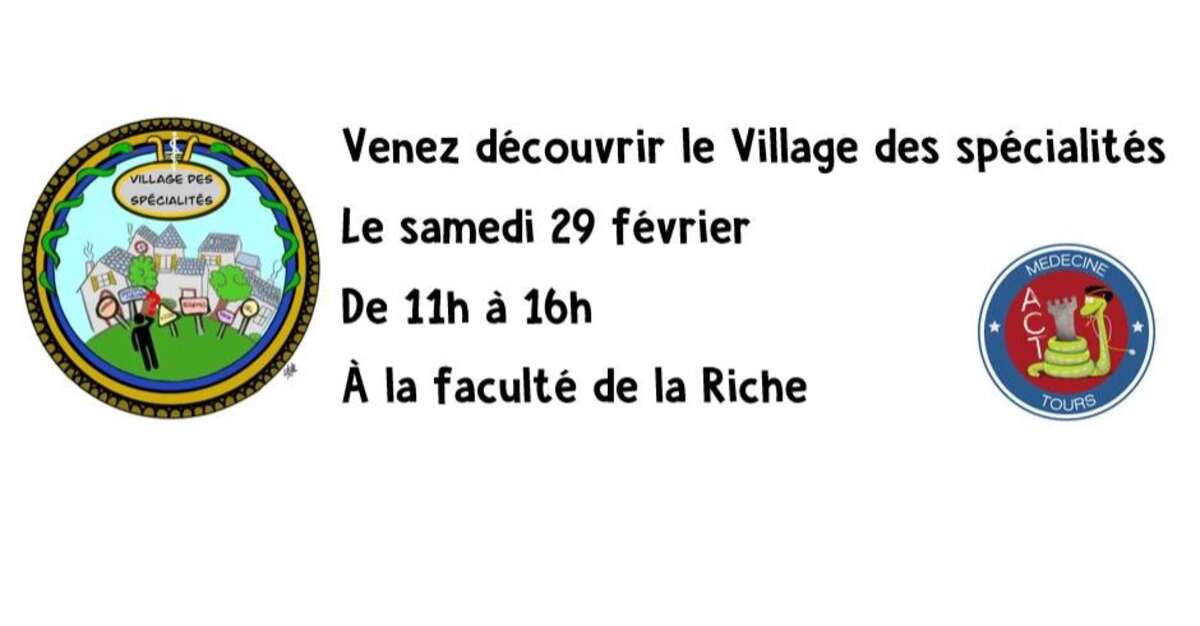 Photo de l'événement Village des spécialités - Tours 2020 à Faculté André Gouazé