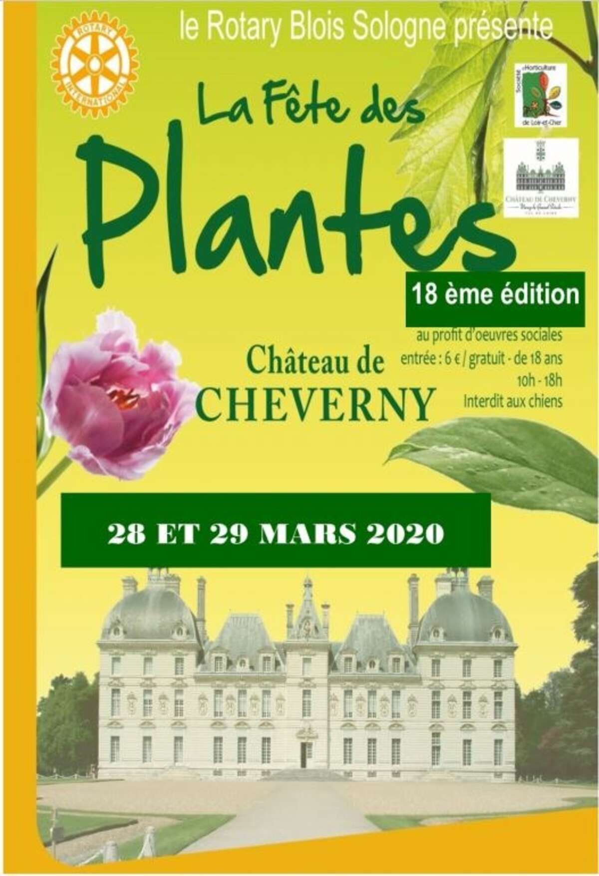 Photo de l'événement 18ème édition de la Fête des Plantes, au Château de Cheverny à Château de Cheverny