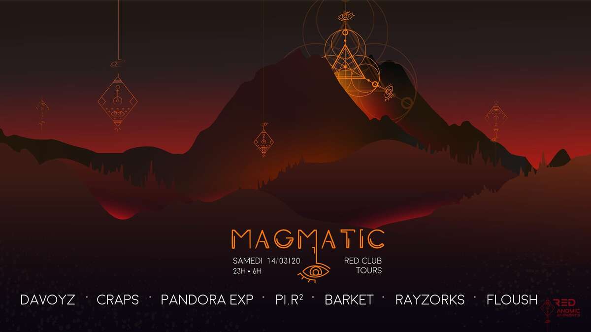 Photo de l'événement Anomic Trip #2: Magmatic à RED CLUB