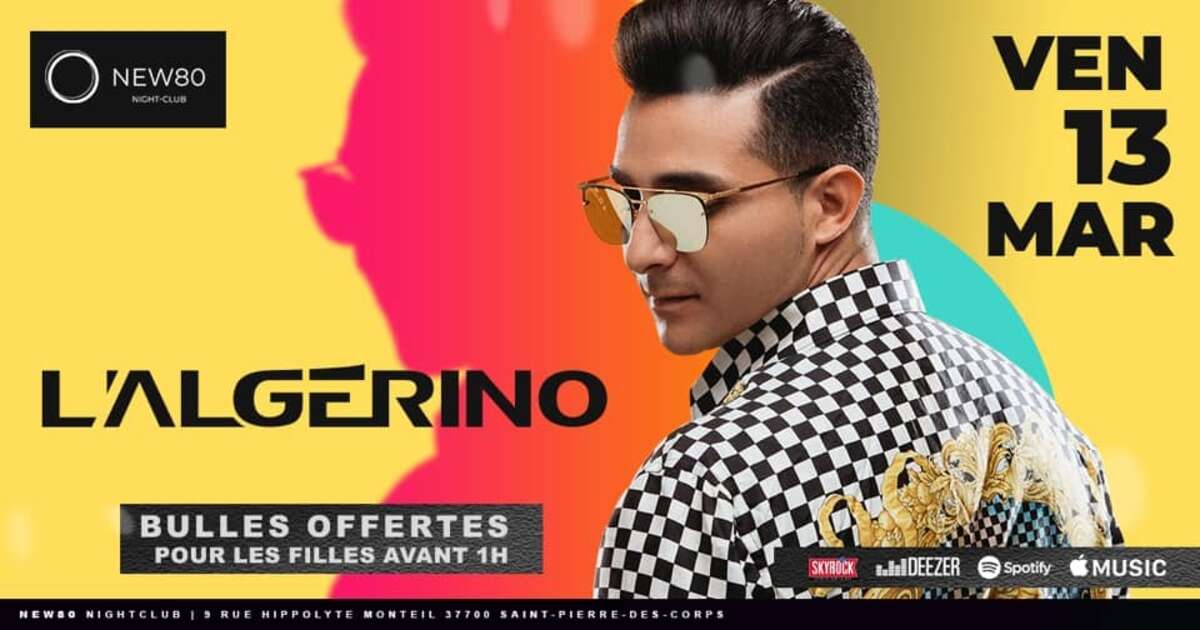 Photo de l'événement L’ALGERINO - Showcase Au NEW80 à NEW80