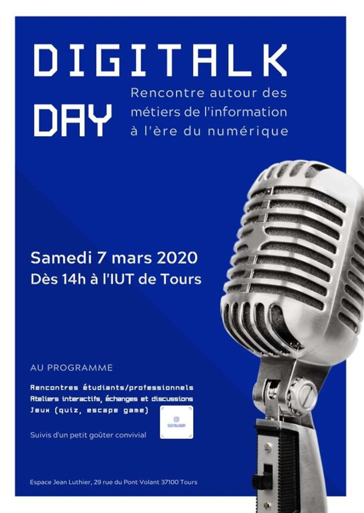Photo de l'événement Digitalk Day à IUT