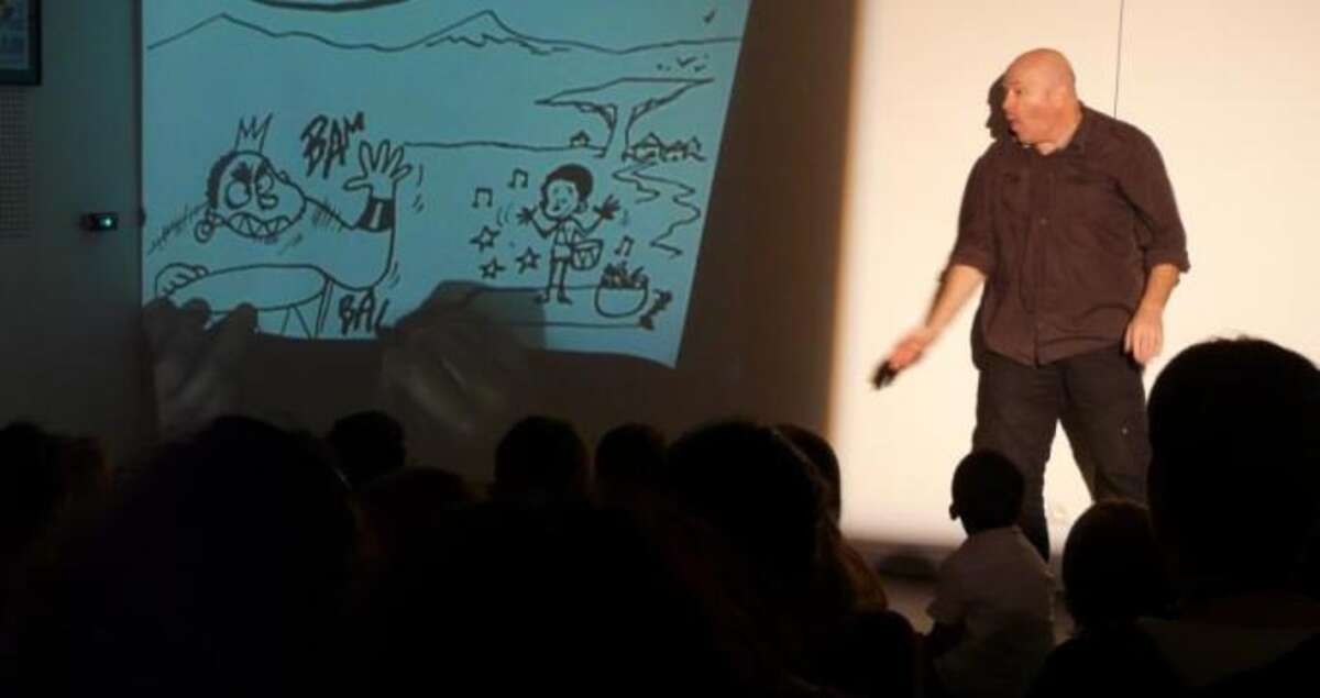 Photo de l'événement « Contes illustrés » Cie Troll à salle Armand Moisant