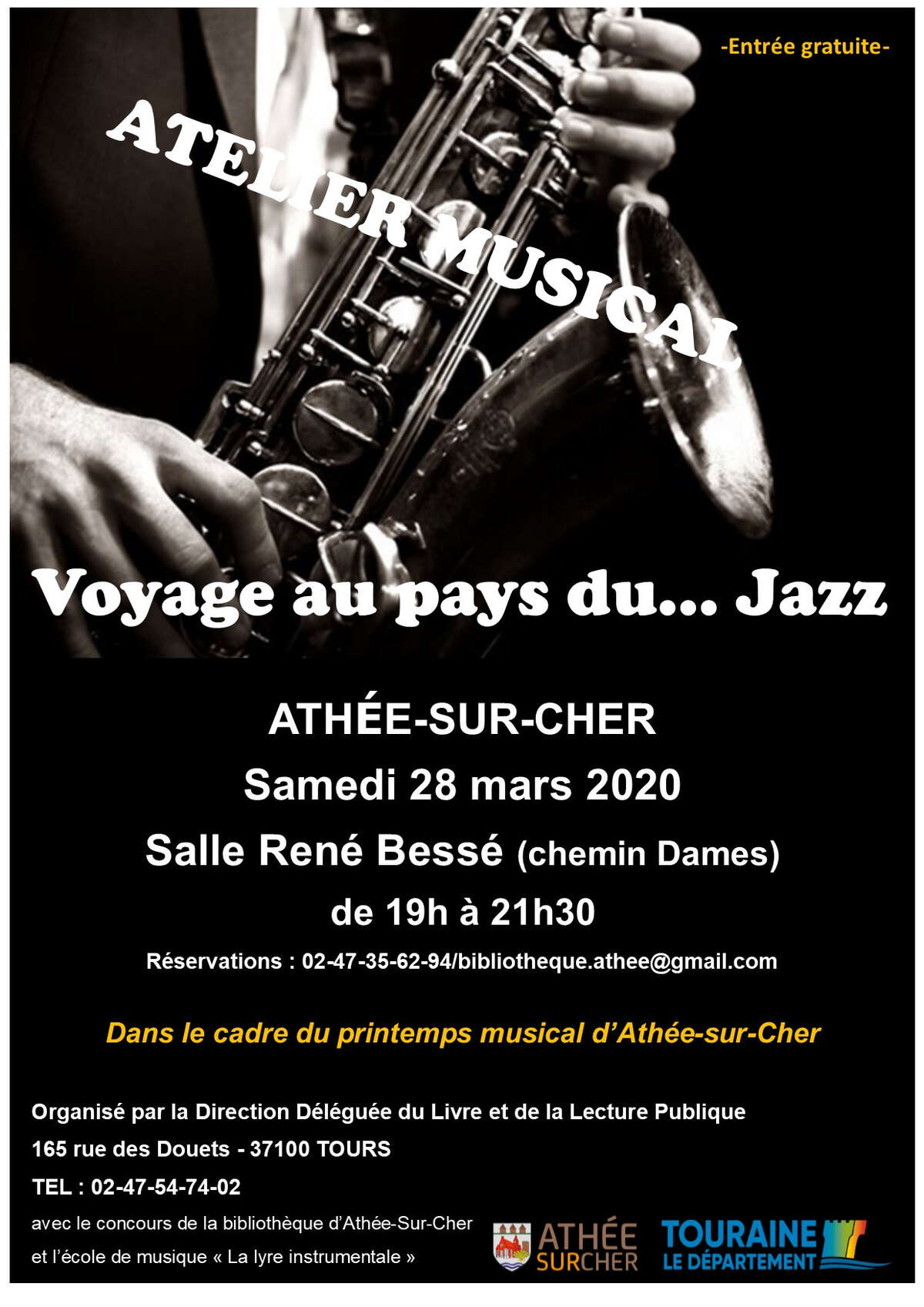 Photo de l'événement "Voyage au pays du... JAZZ" à Salle des fêtes René Bessé - Chemin des Dames