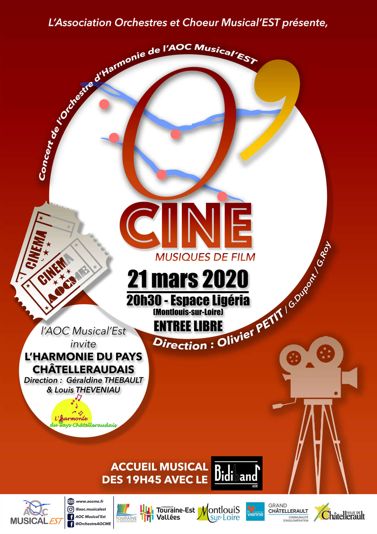 Photo de l'événement O' CINE à ESPACE LIGERIA