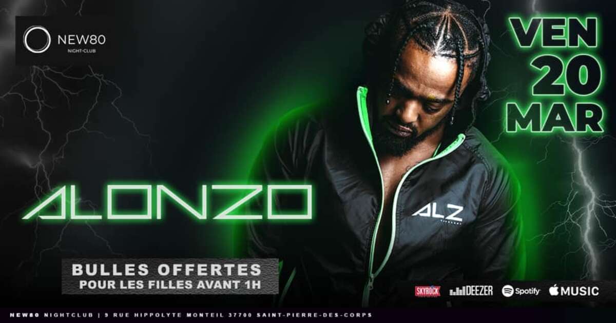 Photo de l'événement ALONZO - Showcase Au NEW80 à New80