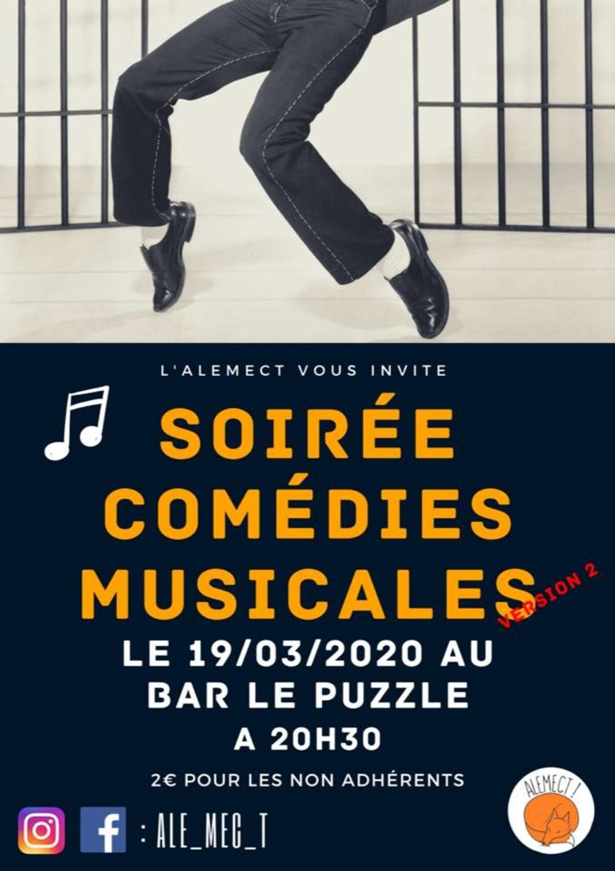 Photo de l'événement SOIRÉE COMÉDIES MUSICALES VERSION2 à Puzzle Pub