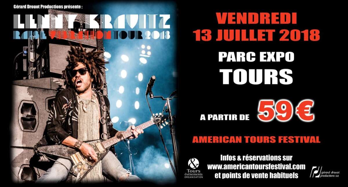 Illustration Lenny Kravitz | American Tours Festival 2018