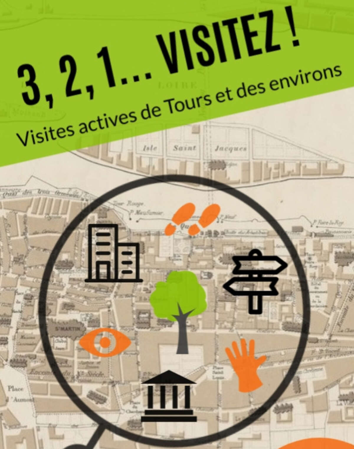 Photo de l'événement Visite active de Tours - Façon puzzle à Esplanade nord du pont Wilson