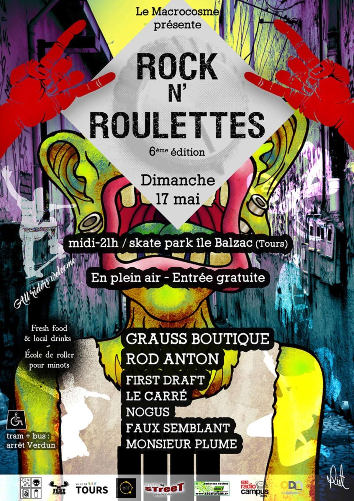 Photo de l'événement Rock N’ Roulettes #6 à Parc Honoré de Balzac (sur le Cher)