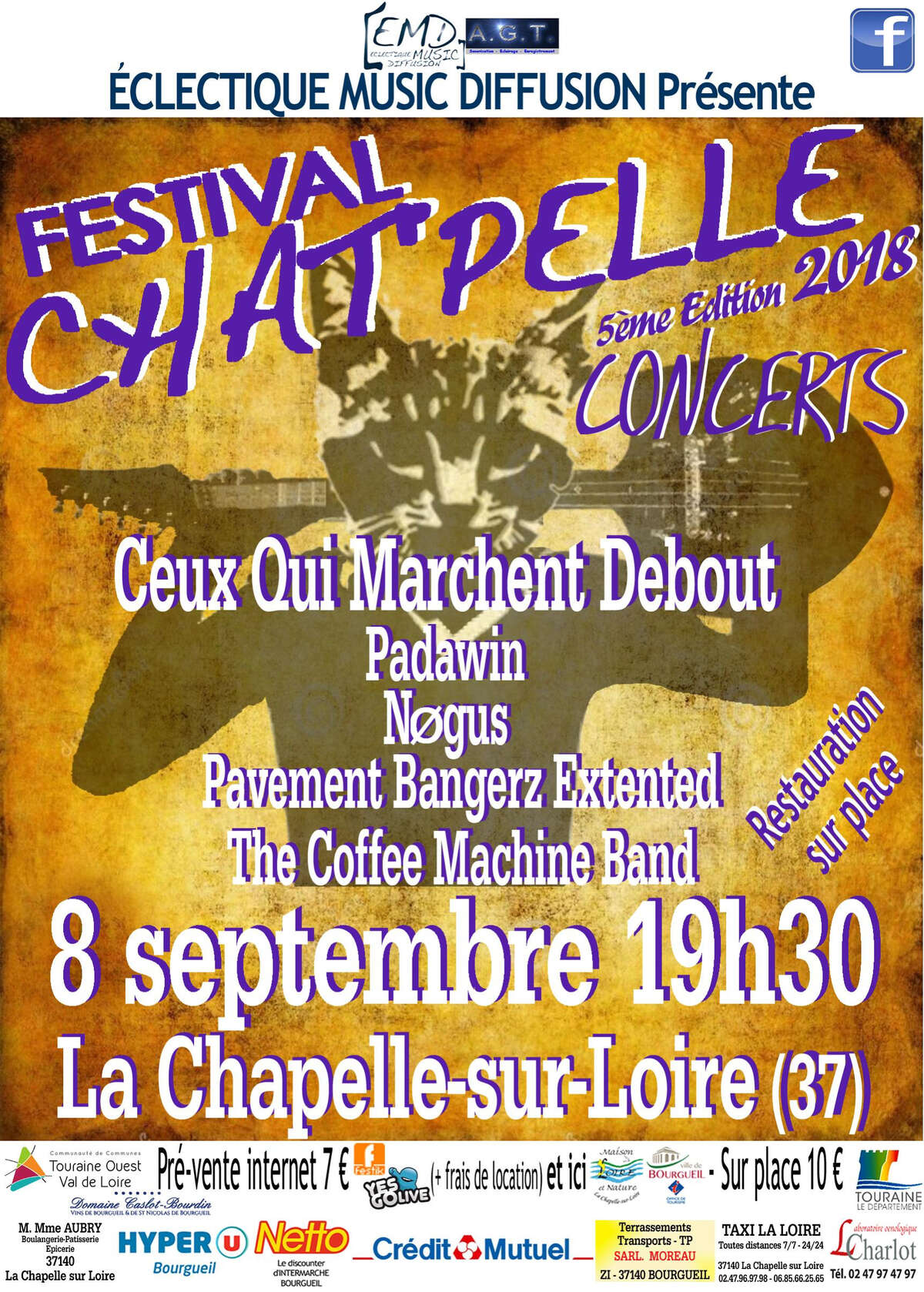 Photo de l'événement Festival Chat'Pelle à Parc