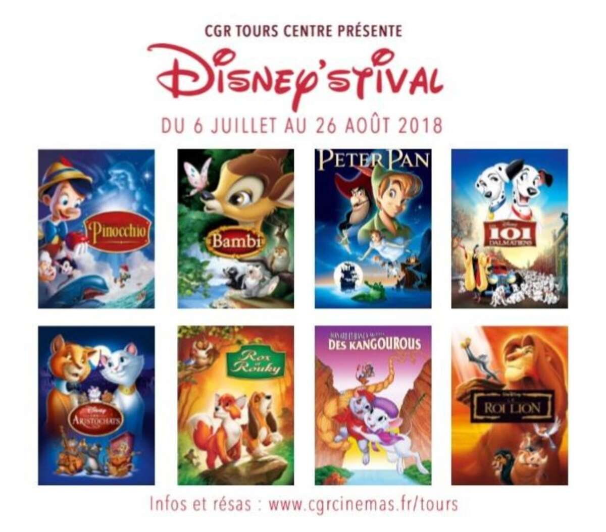 Photo de l'événement Disney'stival 2018 à CGR Tours - Centre