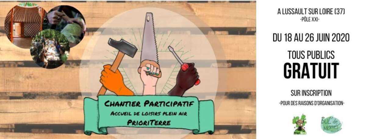 Photo de l'événement Chantier Participatif - PrioriTerre à Pôle XXI