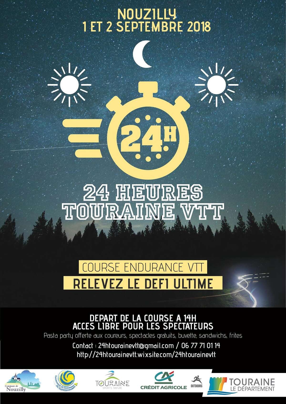 Photo de l'événement 24h Touraine VTT 2018 à Nouzilly, Centre, France