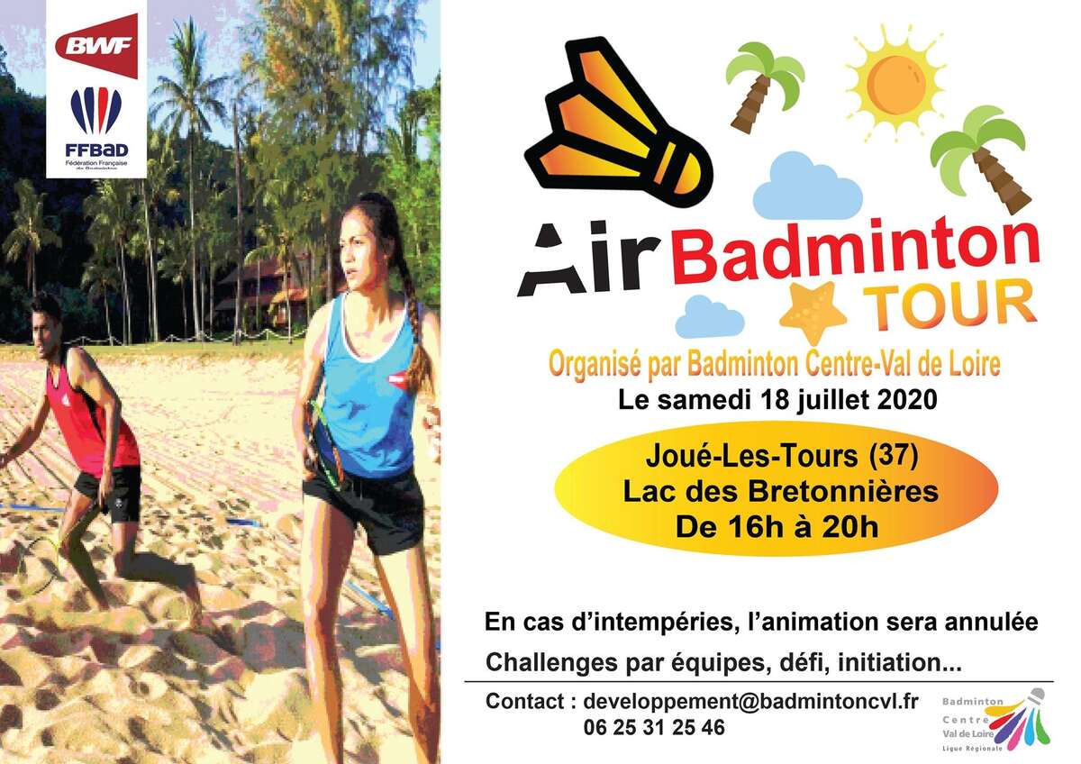 Photo de l'événement AIRBADMINTON TOUR à Lac des bretonnieres