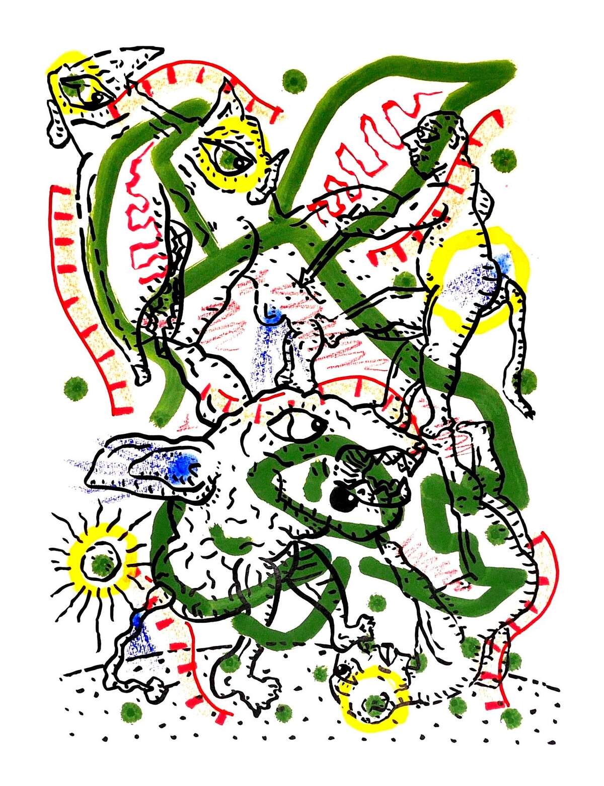 Photo de l'événement Dessins de Dominique Spiessert à L'Annexe, centre d'art des Rives