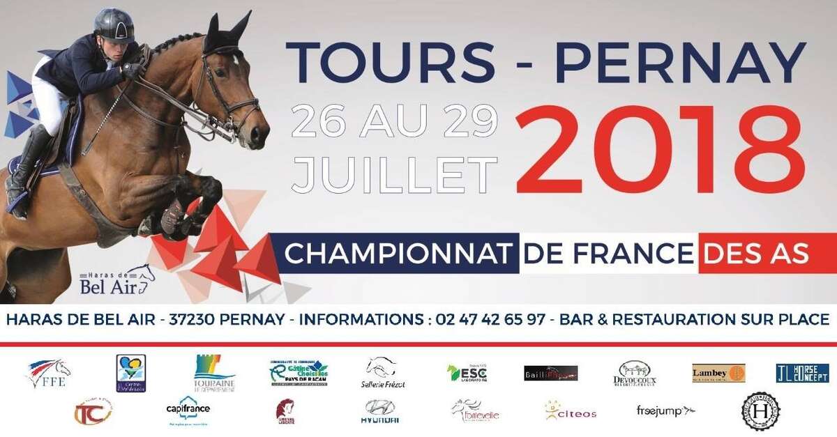 Illustration Championnat De France Des As De CSO 2018 - Tours Pernay