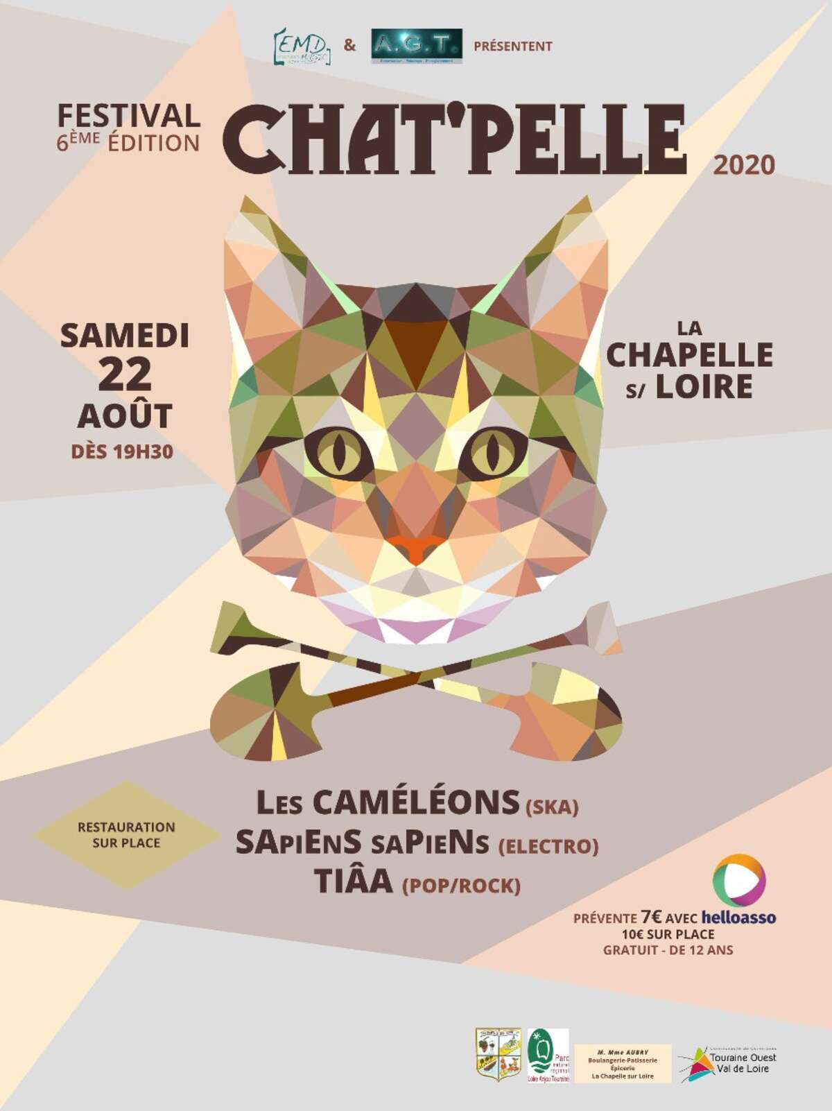 Photo de l'événement Festival Chat’Pelle avec Les Caméléons à Parc