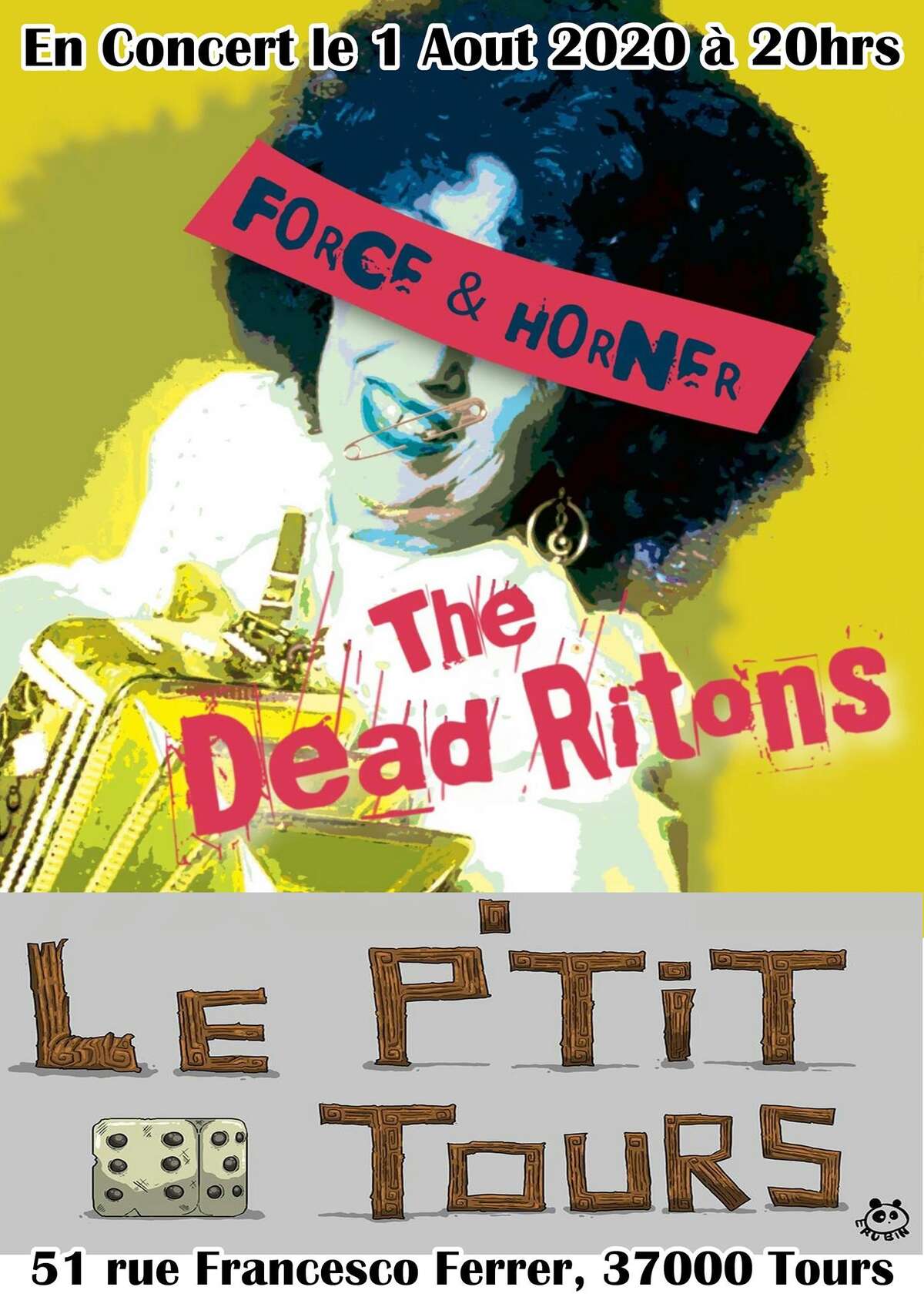 Photo de l'événement Dead Ritons en concert au P'tit dé Tours à Le P'tit Dé'Tours - Le restaurant