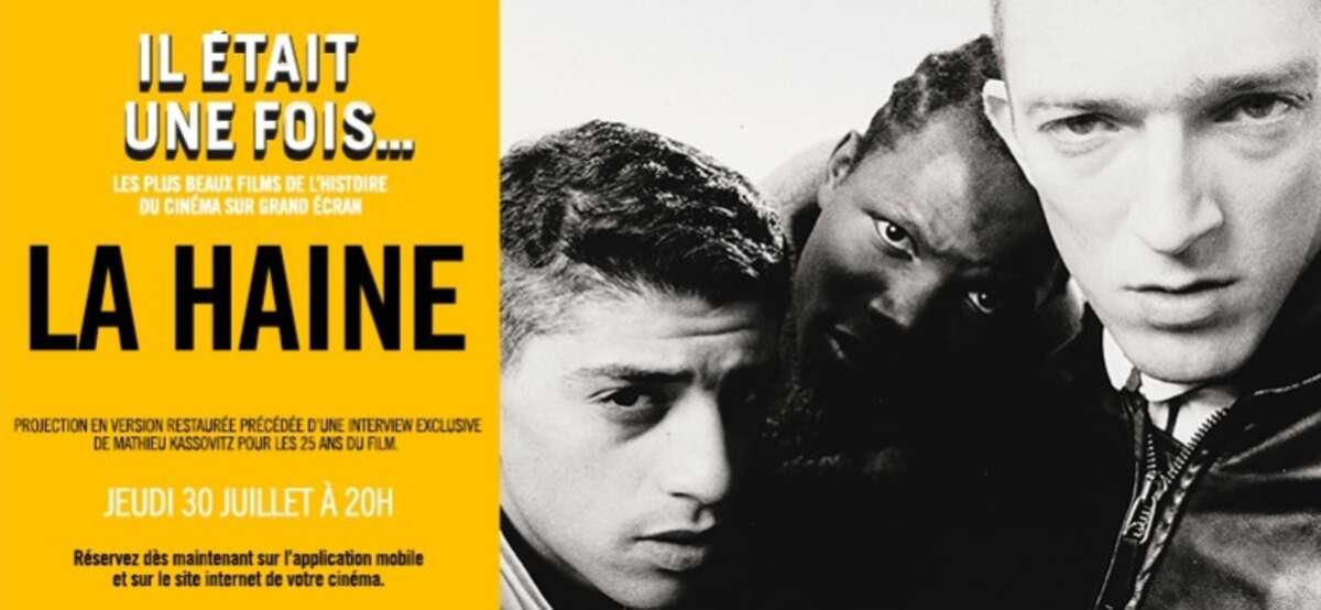 Photo de l'événement Il était une fois | La Haine à Cinéloire Tours Nord