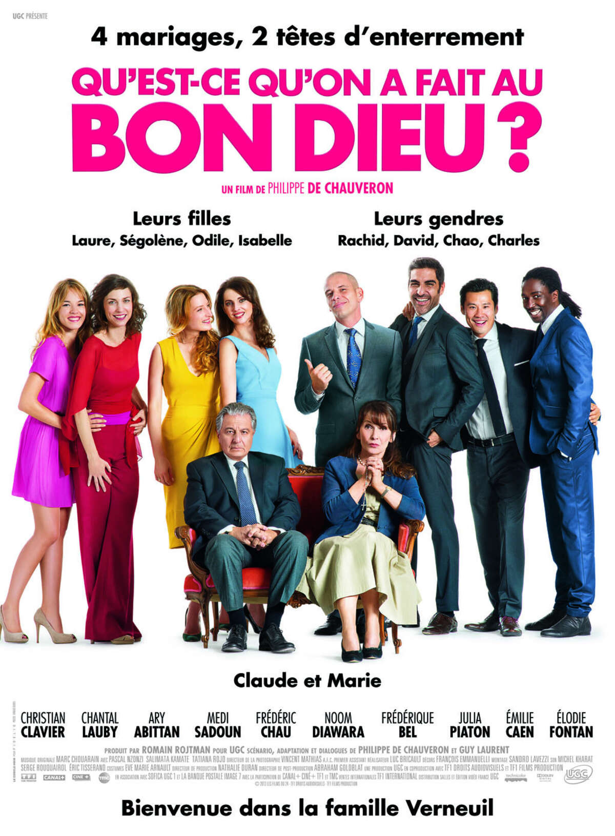 Photo de l'événement CINÉMA EN PLEIN AIR : QU'EST-CE QU'ON A FAIT AU BON DIEU ? à Stade Camélinat