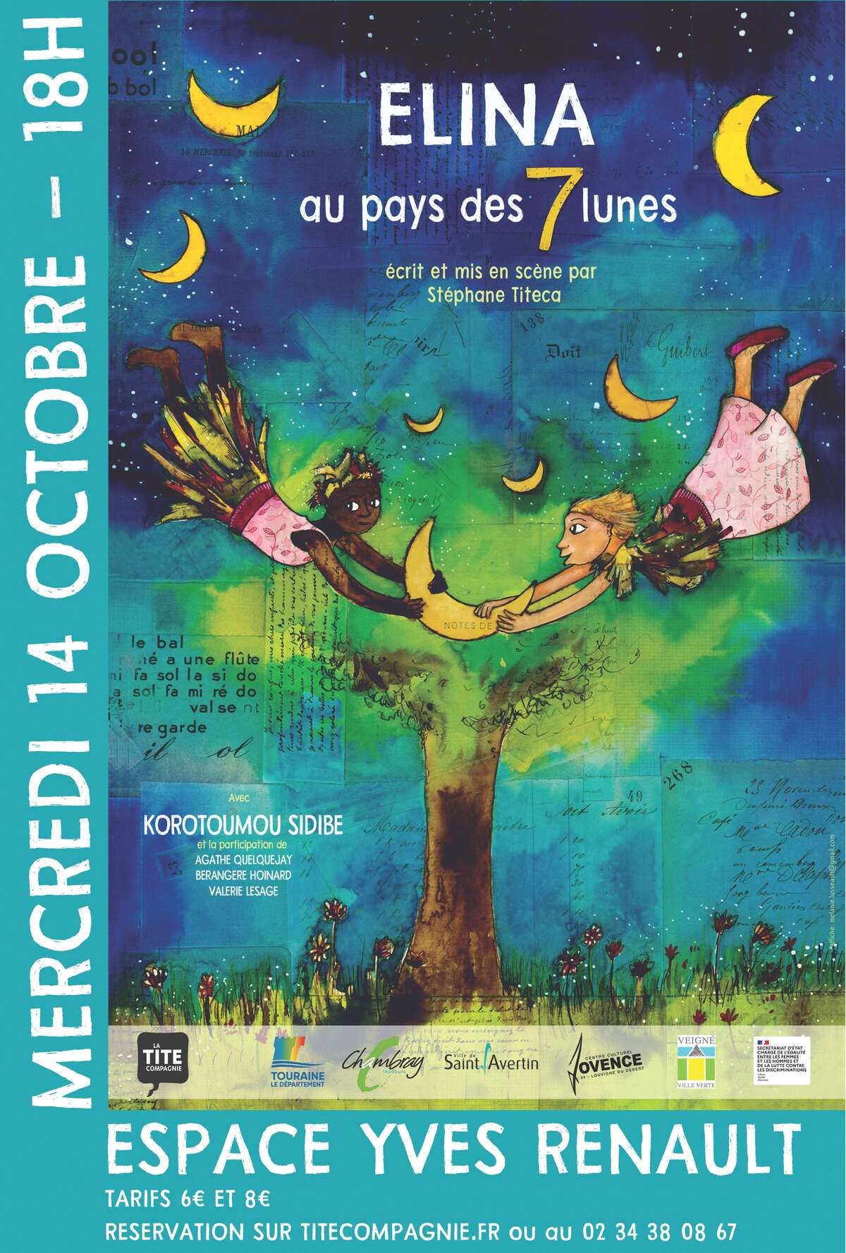Photo de l'événement Elina au pays des 7 Lunes à Chambray-lès-Tours à Espace culturel Yves Renault