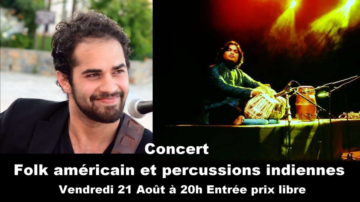Photo de l'événement Concert folk américain et musique indienne à Le Grand Cagibi