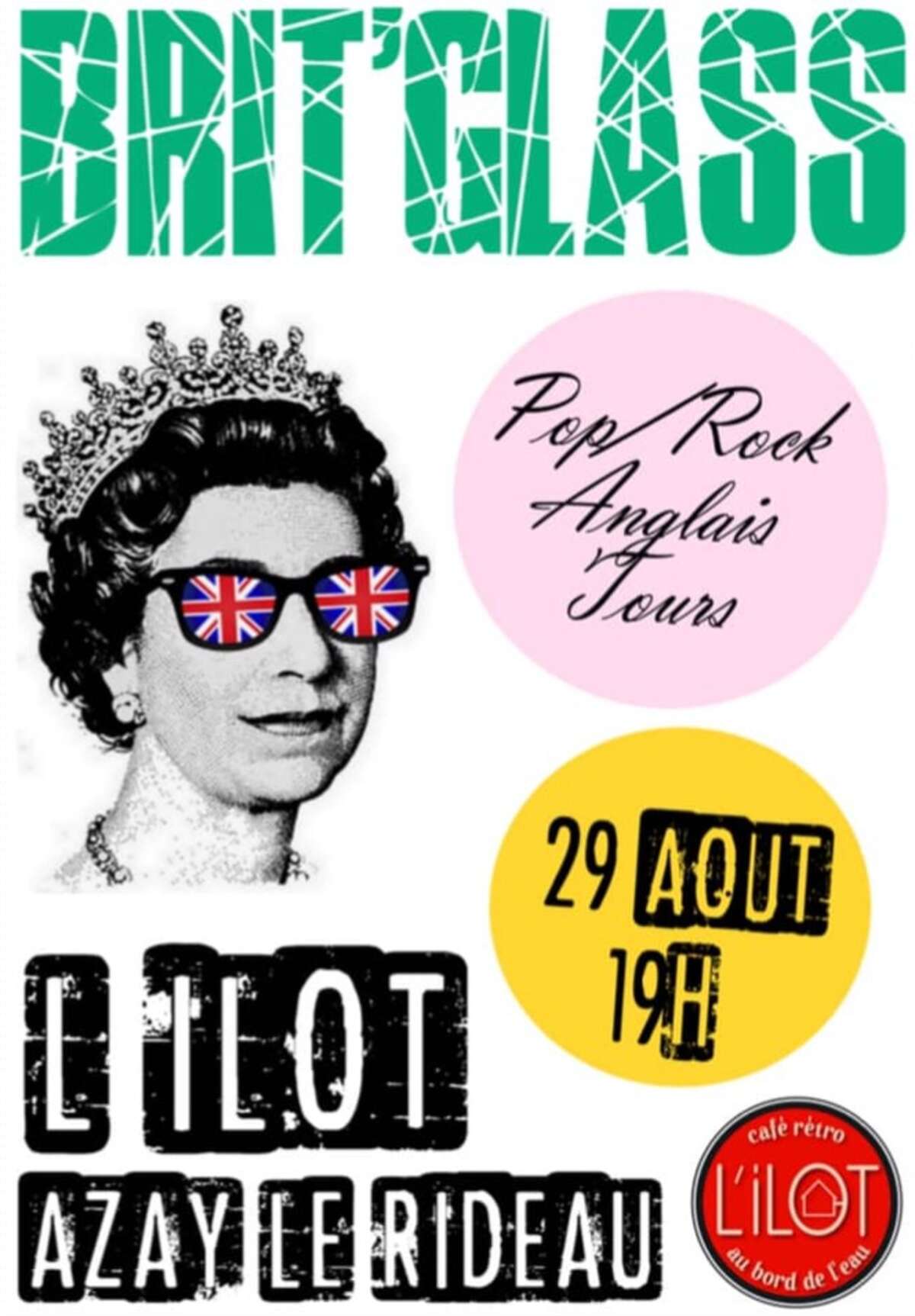 Photo de l'événement Concert Rock / reprises à L' ilot d'Azay