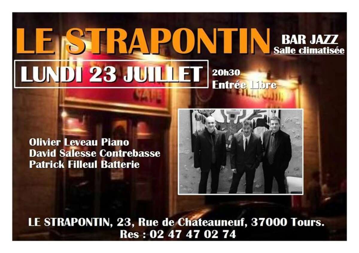 Photo de l'événement TRIO JAZZ à STRAPONTIN CAFE