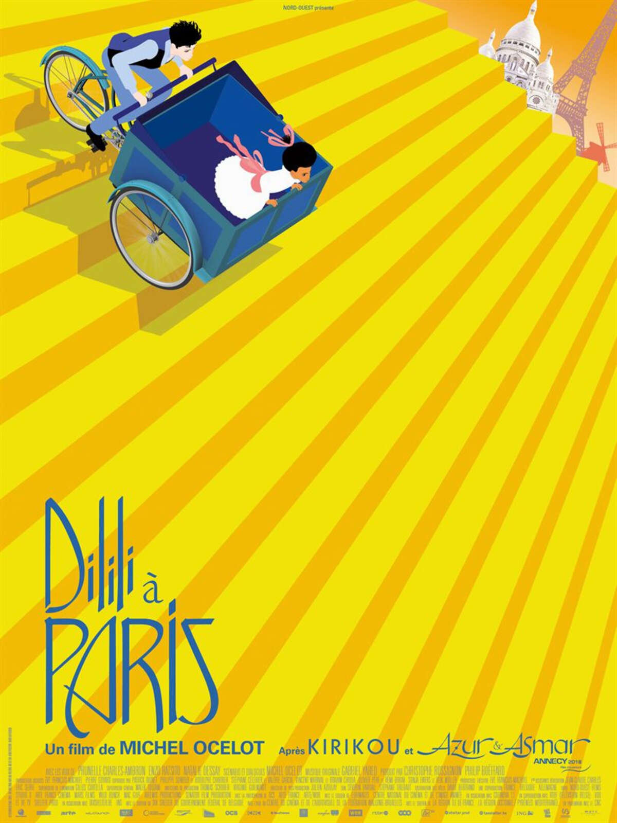Illustration Cinéma en plein air : Dilili à Paris