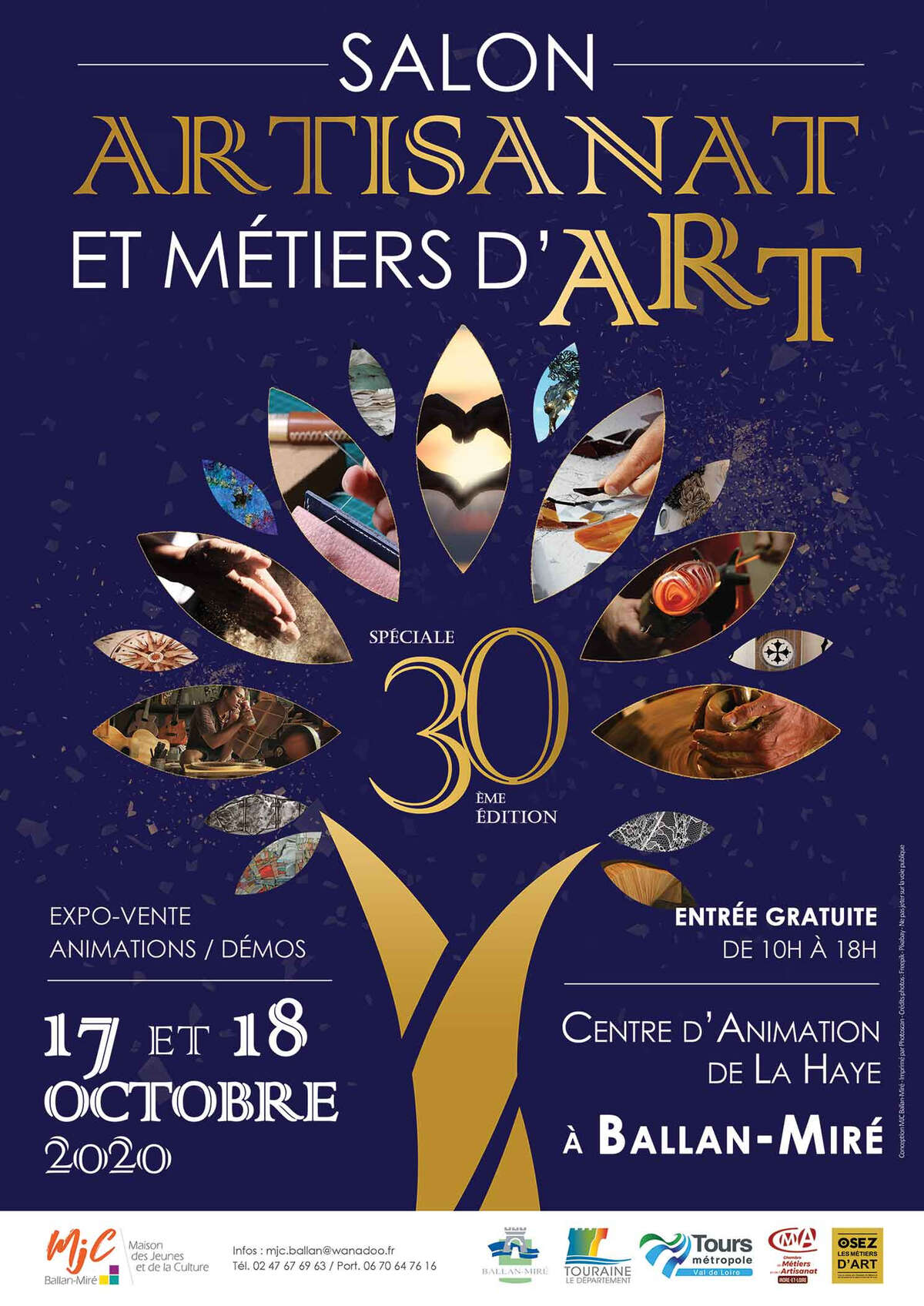 Photo de l'événement 30ème Salon de l'Artisanat et des Métiers d'Art à Centre d'Animation de La Haye