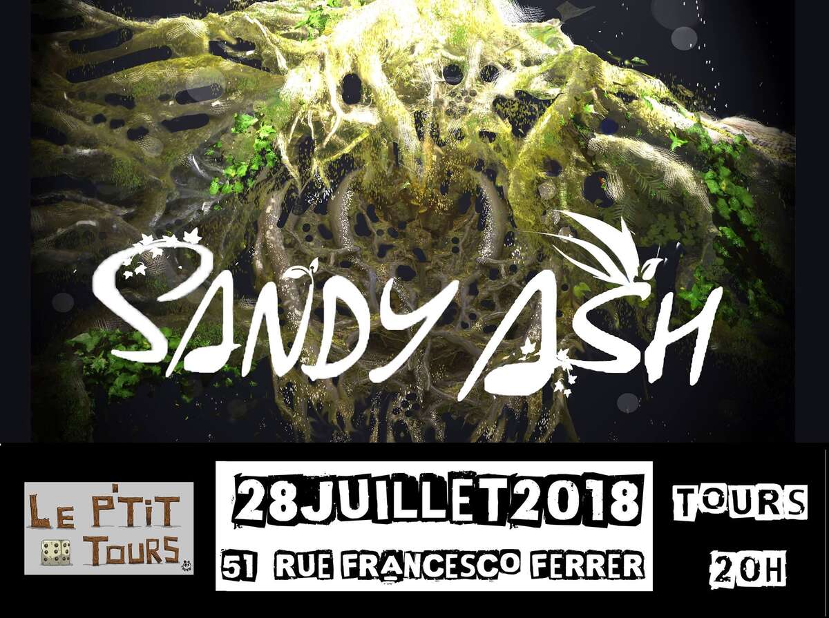 Photo de l'événement Sandy Ash concert solo à Le P'tit Dé'Tours
